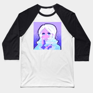 Humanoid Blue Diamond Baseball T-Shirt